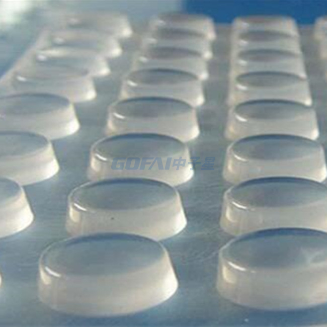 Hot Sell 3M Bumpon Buffer Pads Non Slip Rubber Feet Bumper In Stock Adhesive Clear Silicon Dots