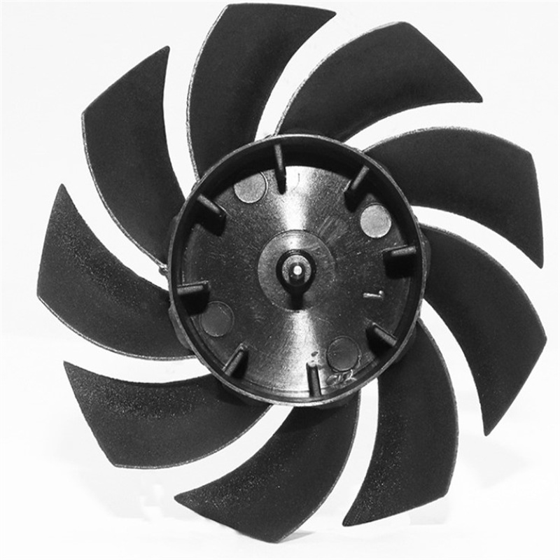 Handheld Small Fan Handheld Pp Plastic Fan Leaf 75mm3 Inch 3 Leaf Small