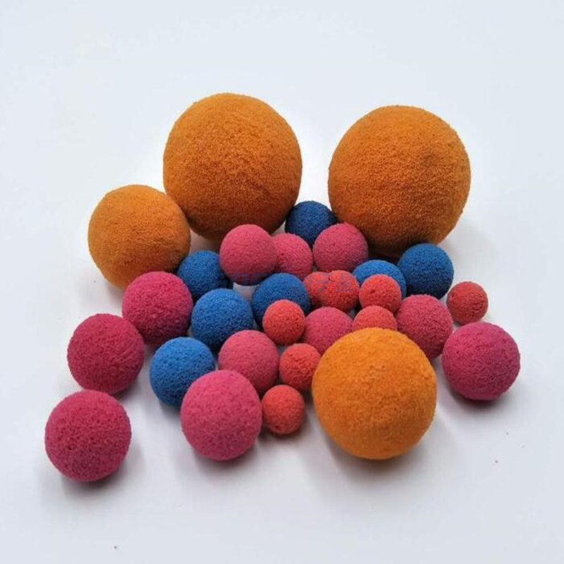 Condenser Tube Cleaning Ball Rubber Ball for Pipe Cleaning Sponge Rubber Ball