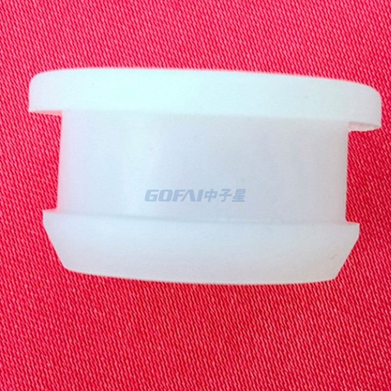 custom molded or extrusion silicone parts silicone rubber hole plug Silicone Rubber Tapered Plug Solid Powder Coating Custom 