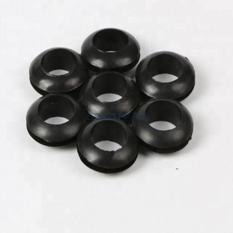  Good Elasticity Small Silicone Rubber Electrical Rubber Grommet