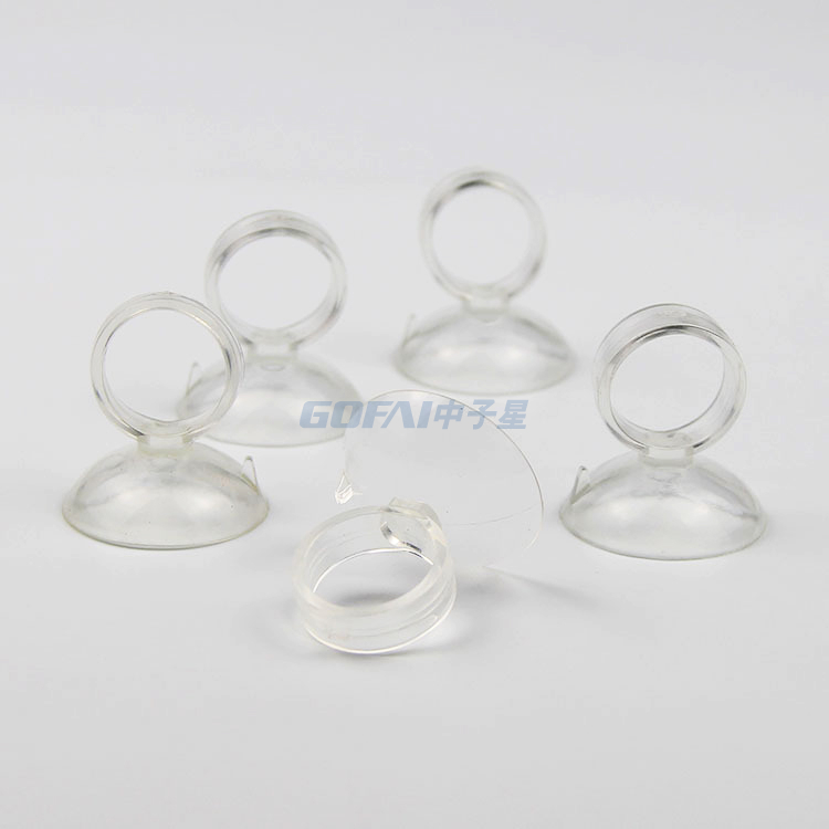 High Quality 30mm PVC Fixed Ring Suction Cup For Aquarium