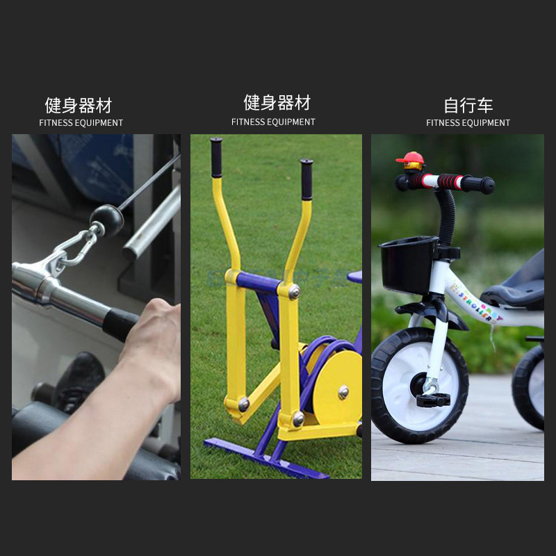 28mm Sports Equipment Soft PVC Anti-slip Handlebar Grips for Medical Equipment Bicycle