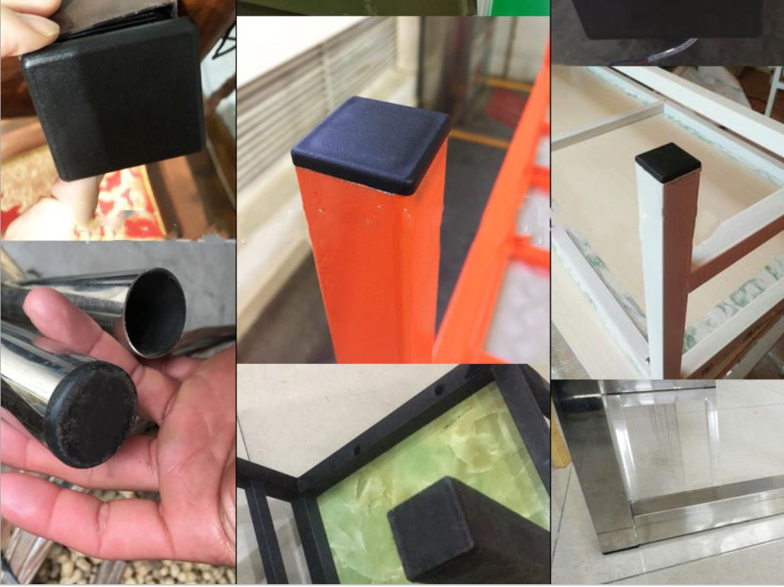 Plastic Square Pipe End Caps Tubing Insert Plugs Buy Plastic Square