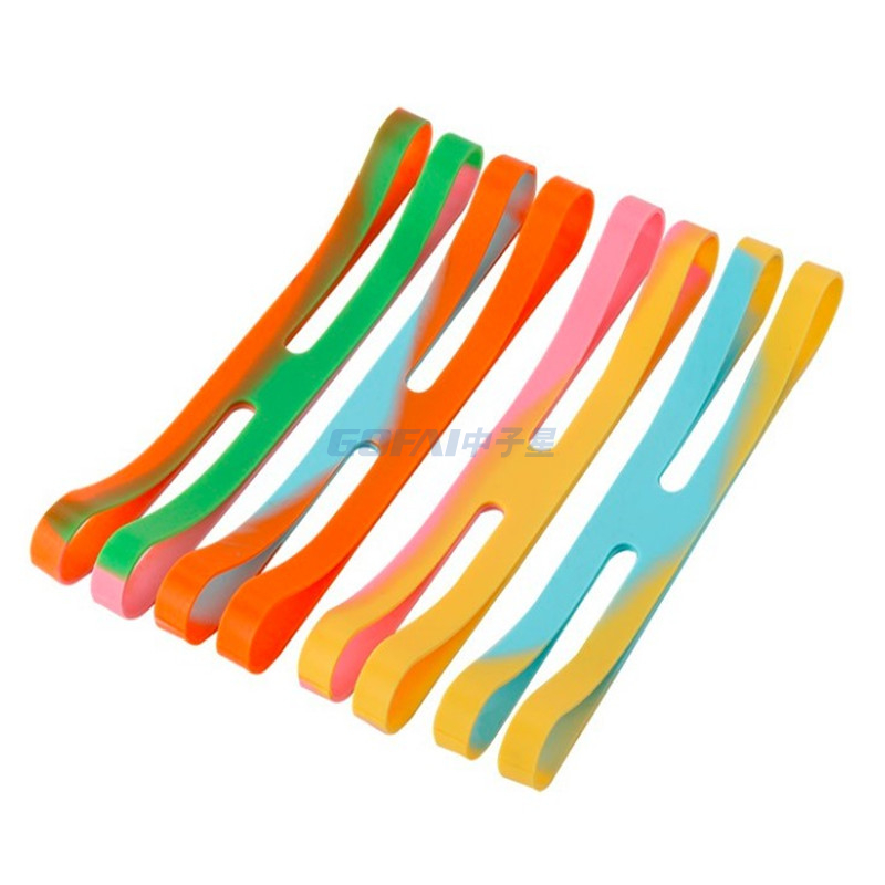 H Shape Silicone Rubber Band Wrap Office Gift Wholesale Silicone H Cross Band Wrap Office Gift