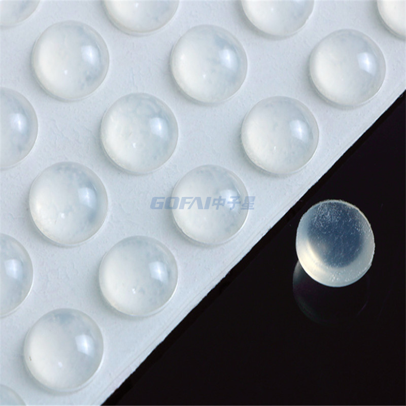 3M Bumpon Protective Rubber Feet SJ5302A Clear Silicone Adhesive Dots 3000 Pcs/box