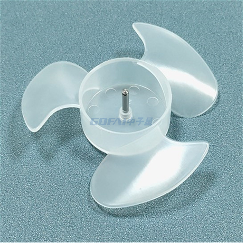 OEM Model Fan Blade for Fan Use (12'', 16'') 3 Blades Plastic White Transparent Color