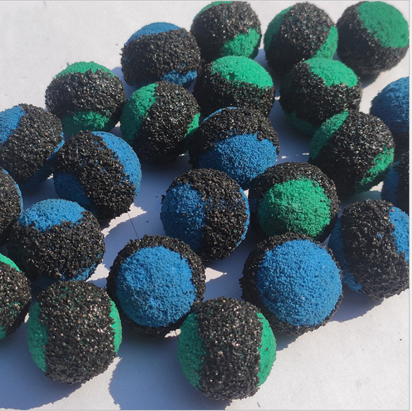 Custom Condenser Tube Emery Cleaning Rubber Sponge Balls