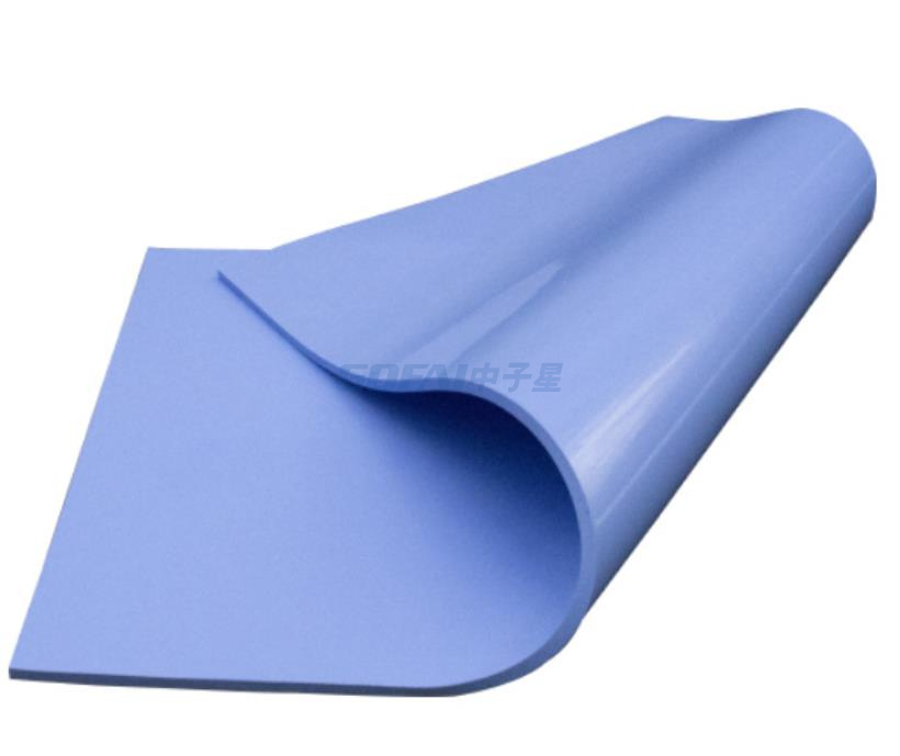 Heatsink Cooling Adhesive Thermal Conductive Silicone Rubber Pads Buy