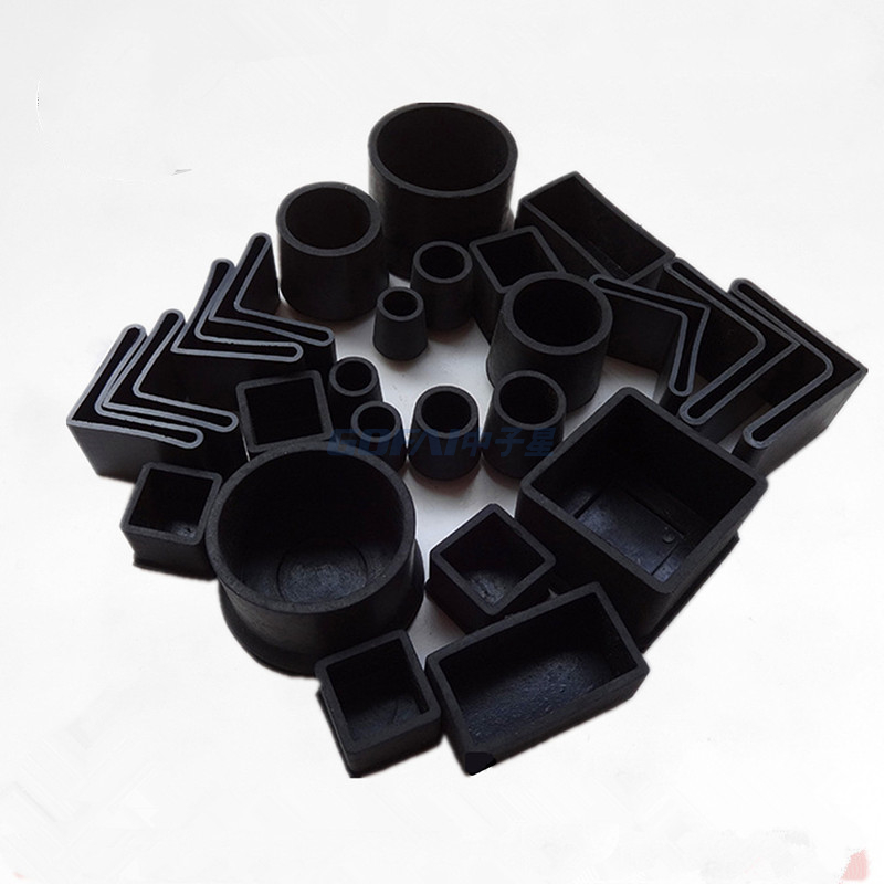 Furniture Pipe Insert Rubber Non Slip Feet for Chairs