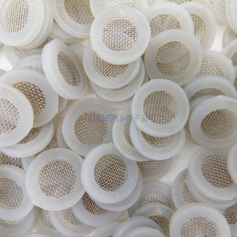304 Stainless Steel Filter Mesh Silicone Gasket for Shower Head Water tap Faucet 1/2” 3/4"