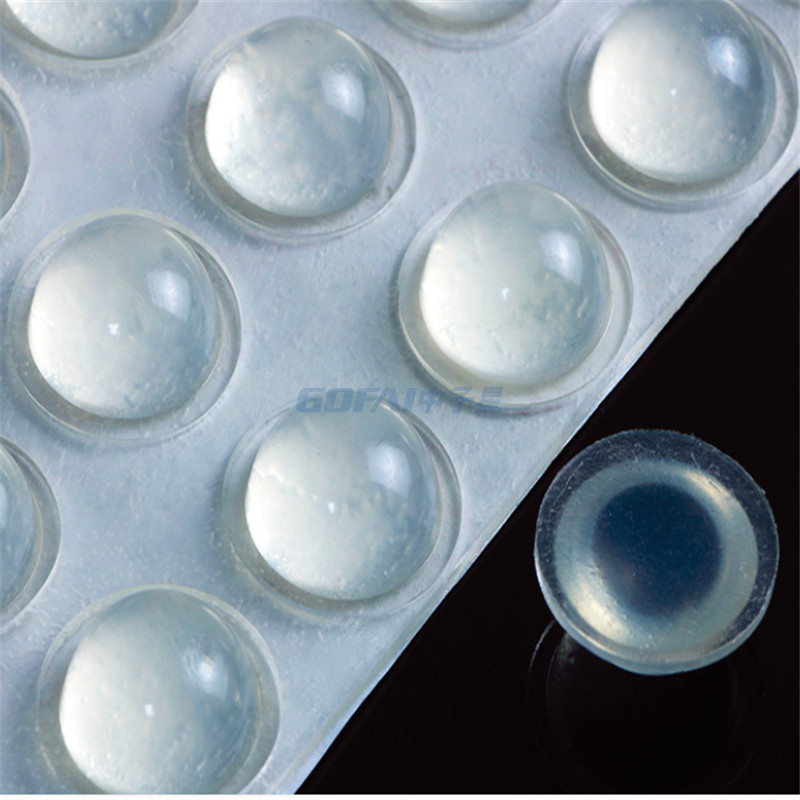 3M Bumpon Protective Rubber Feet SJ5302A Clear Silicone Adhesive Dots 3000 Pcs/box