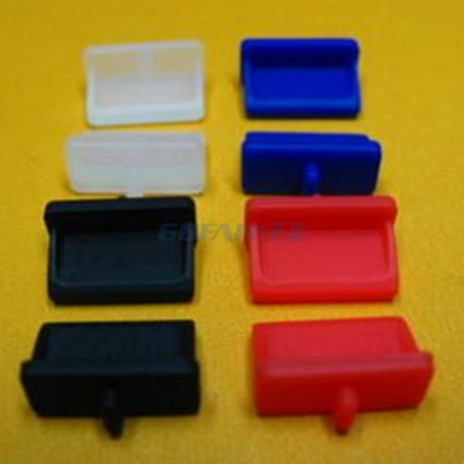 Silicone Rubber Dust Cap And Dust Plugs for HDMI Port End Caps