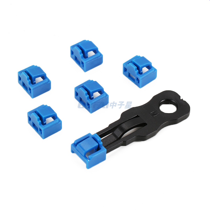 RJ45 Port Dust Blocker Plastic Protective Locks With Keys