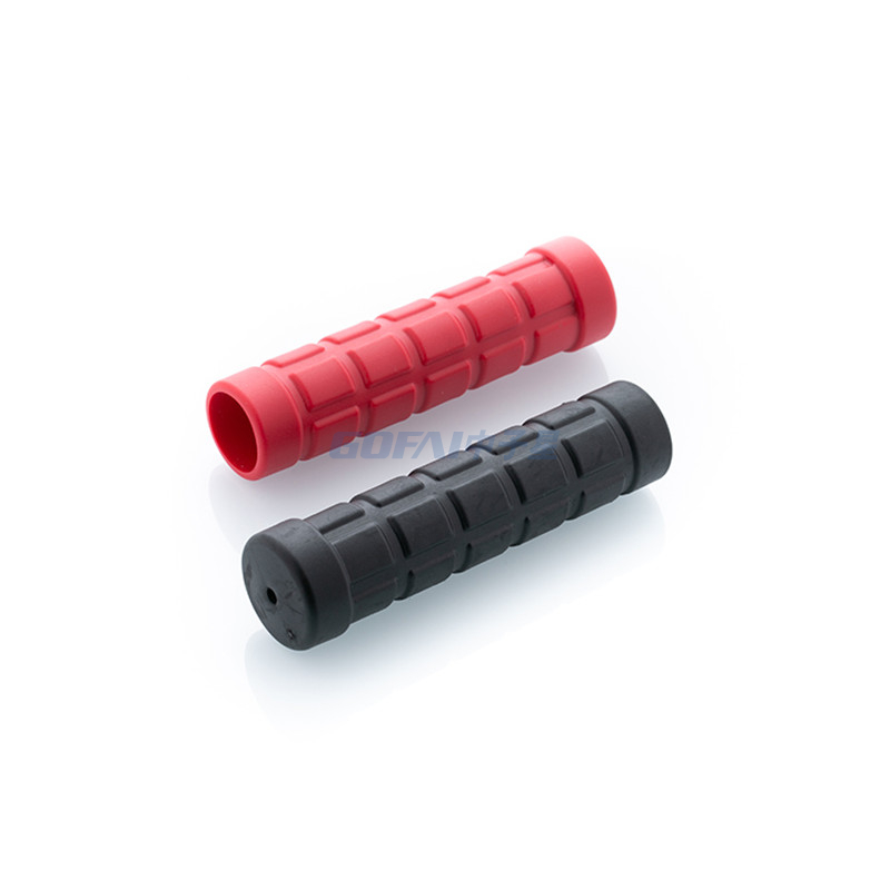 High Precision Custom Molded Silicon Handle Grip Customize Silicone Sleeve Rubber Handle Grip Custom Sleeve Diameter