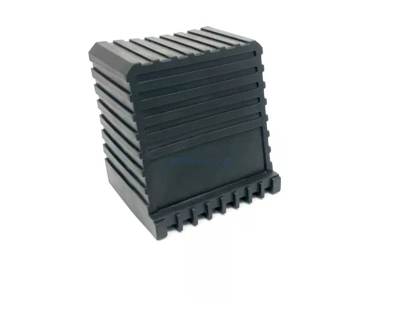 Medical Gym Equipment Accessories 3" 75*75 Square Tube End Cap 