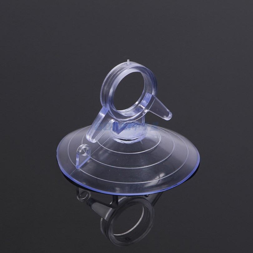 45mm Dovetail Type PVC Transparent Powerful Suction Cup For Car Sunshade Curtain Windshield