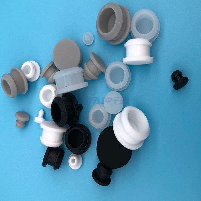 6mm/8mm/10mm Rubber Hole Plug Standard Solid Hole Rubber Cone Stopper Tapered Silicone Rubber Pipe Plugs