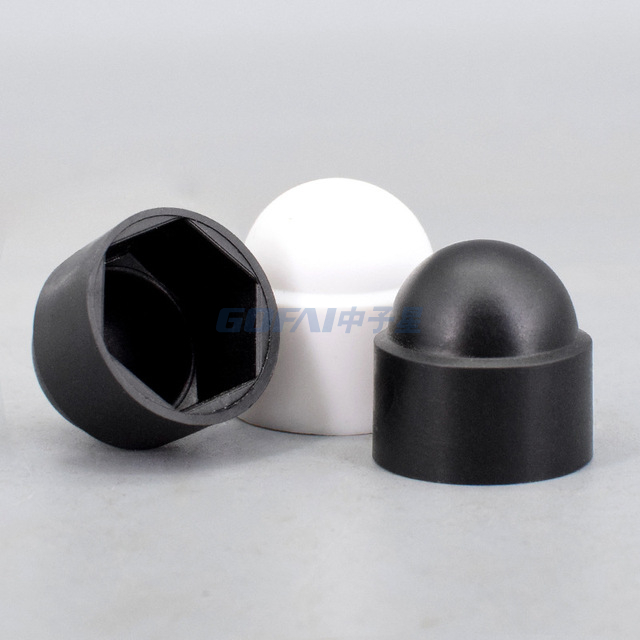 M4-M12 Durable Dome Bolt Nut Hexagon Nylon Protection Cover Cap For Matching Screw