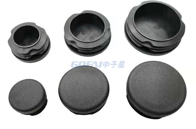 Round Tubing Insert PE Plastic Ribbed Insert