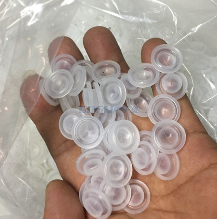 Silicone Rubber Cross-Slit No-Return Valve for Bottle Cap 