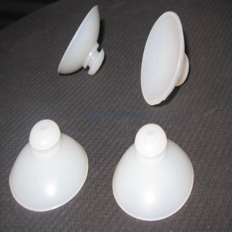Silicone PVC with Threaded Suction Cup Glass Plastic Screw Suction Cup