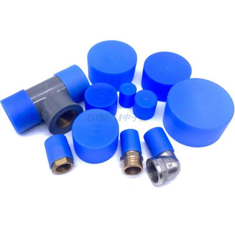 Stainless Steel Pipe Plug Cover PE Gas Pipe Plug PVC Pipe Dust Protection Cap Galvanized Steel Pipe Plastic Pipe Cap Large Power Pipe Plug Plastic Pipe Cap Nozzle Sealing Cap Cable Duct Sealing Pipe 