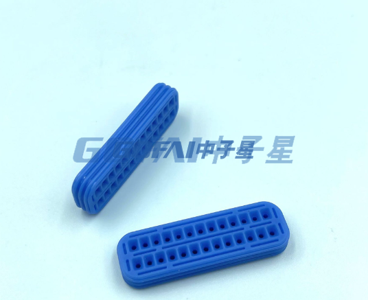 Custom Multi-Hole Electric Wire Embedded Rubber Connector Grommet